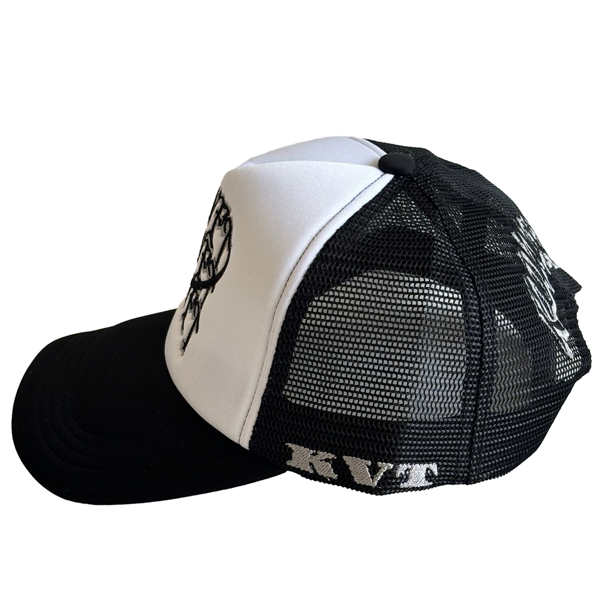 FOAM TRUCKER HAT | BLACK & WHITE
