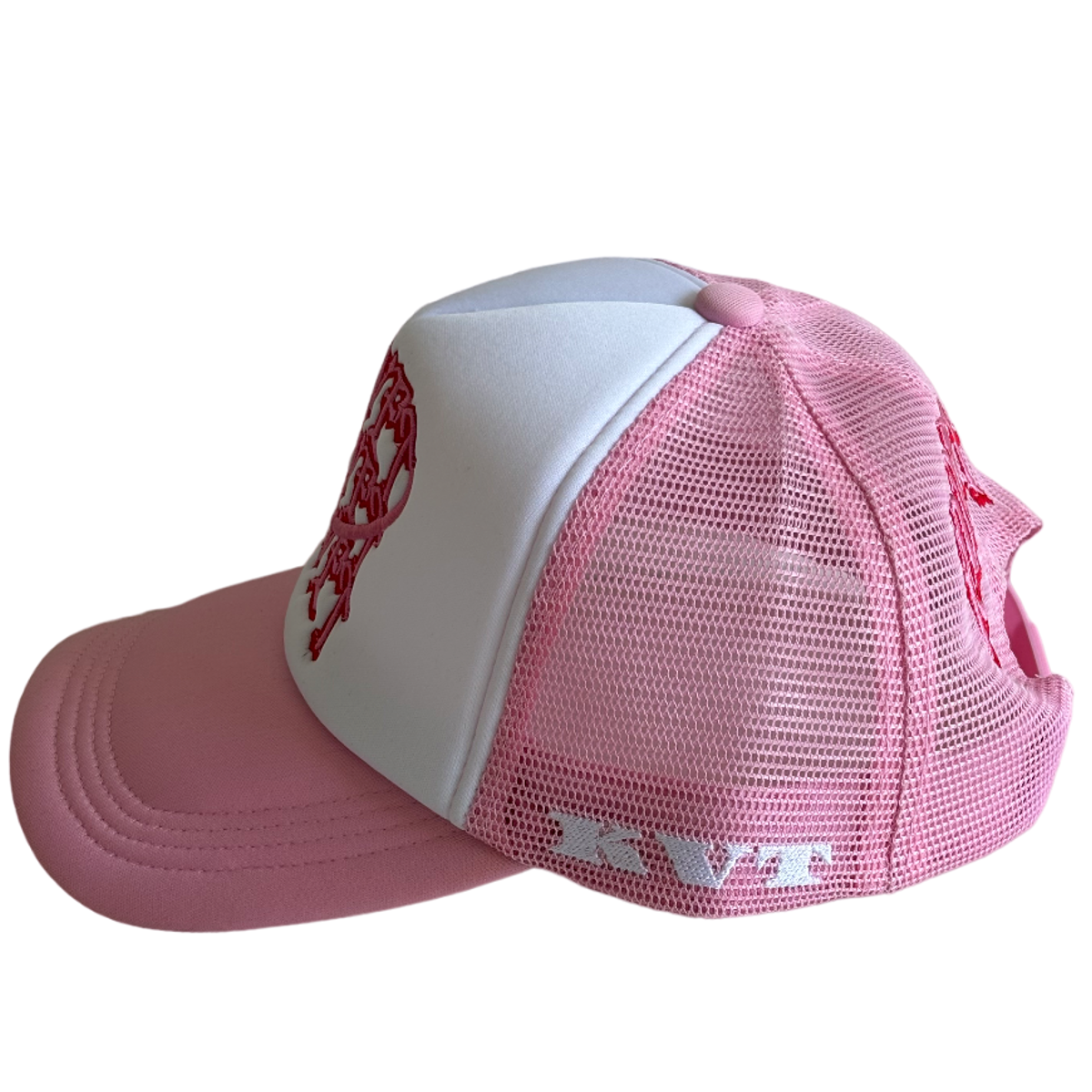 FOAM TRUCKER HAT | PINK & RED