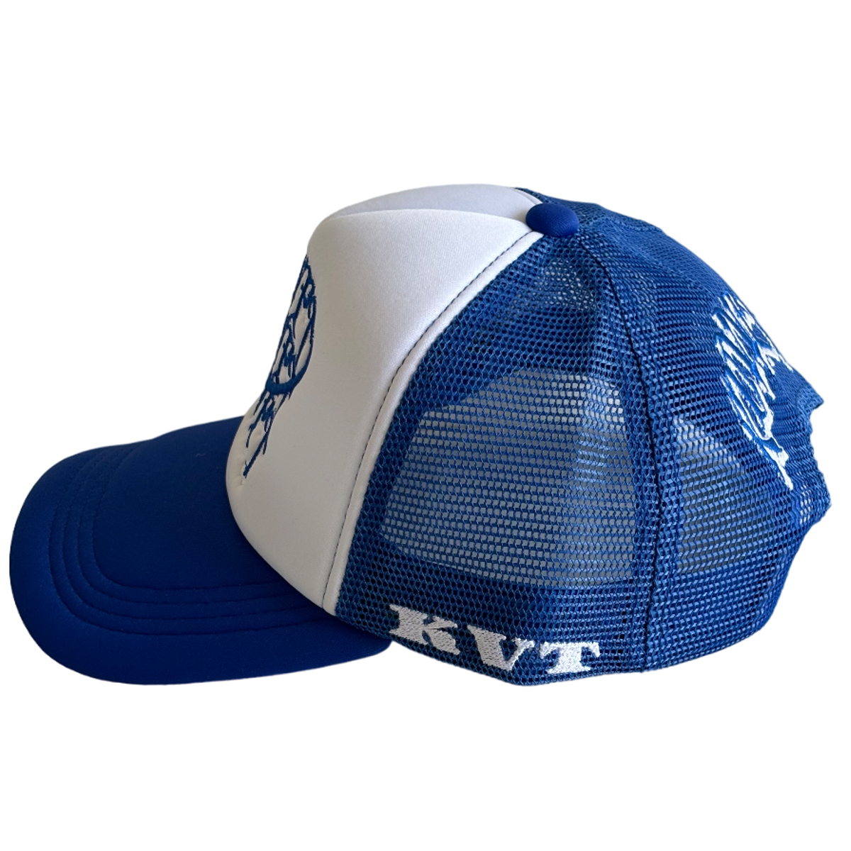 FOAM TRUCKER HAT | BLUE & WHITE