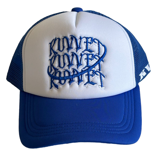 FOAM TRUCKER HAT | BLUE & WHITE